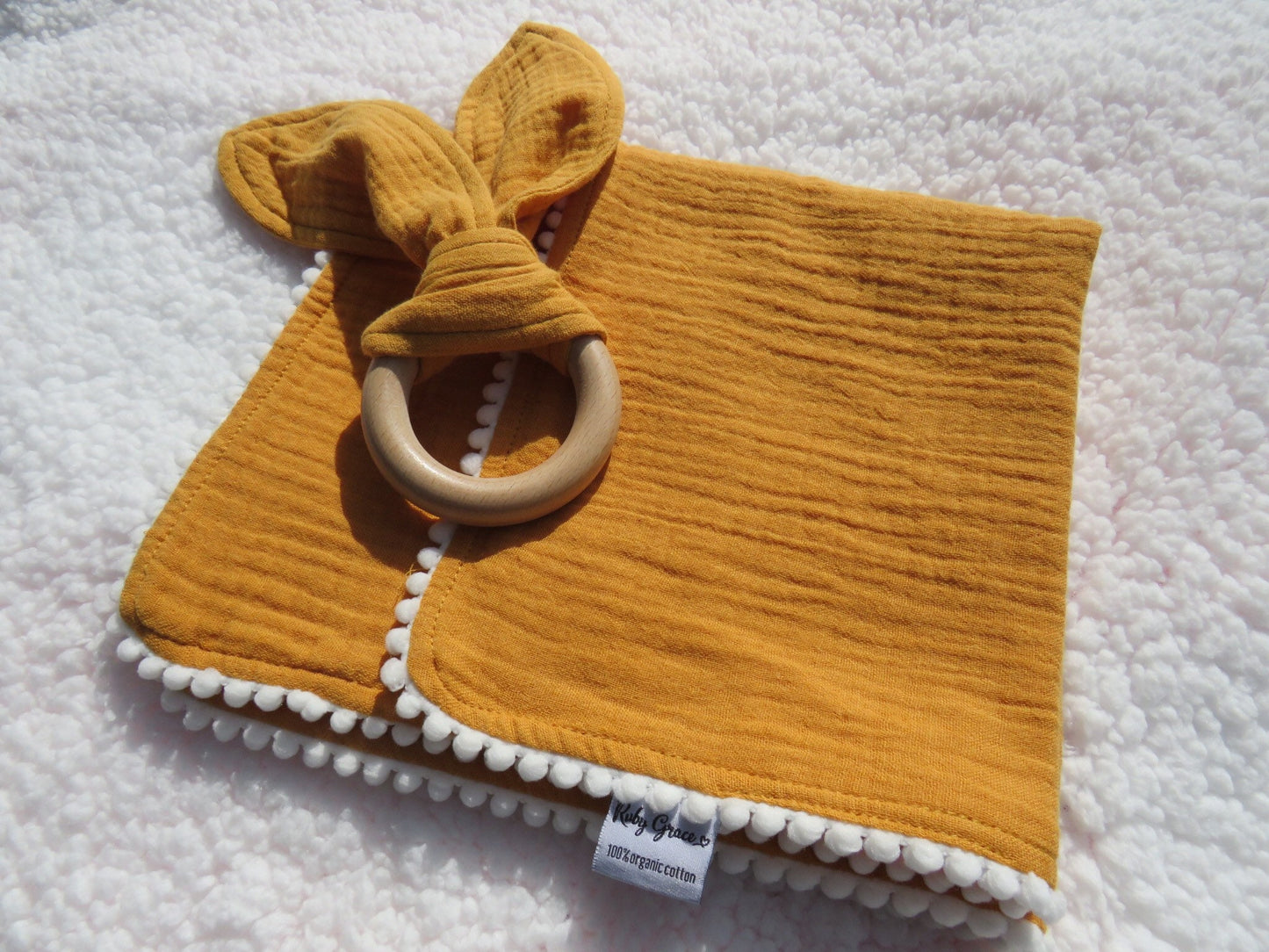 Personalised Comforter Blanket & Teether