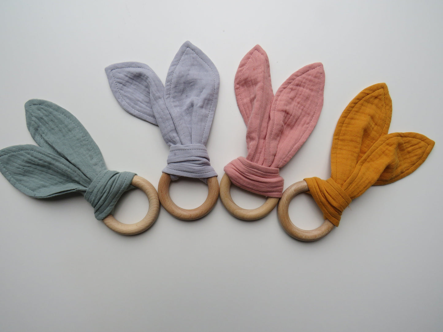Personalised Bunny Comforter, Bib & Teether