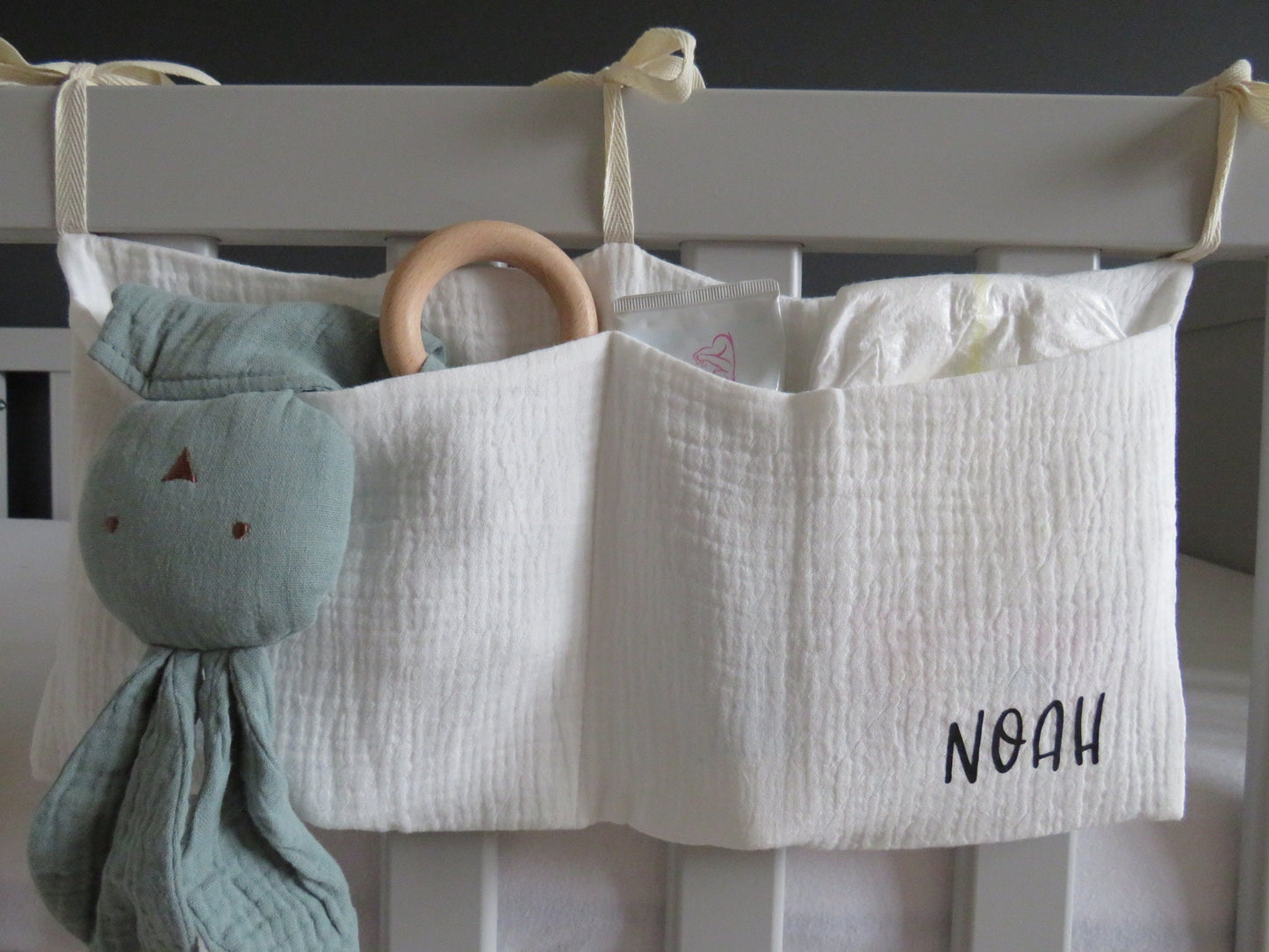 Personalised Nursery Cot Organiser