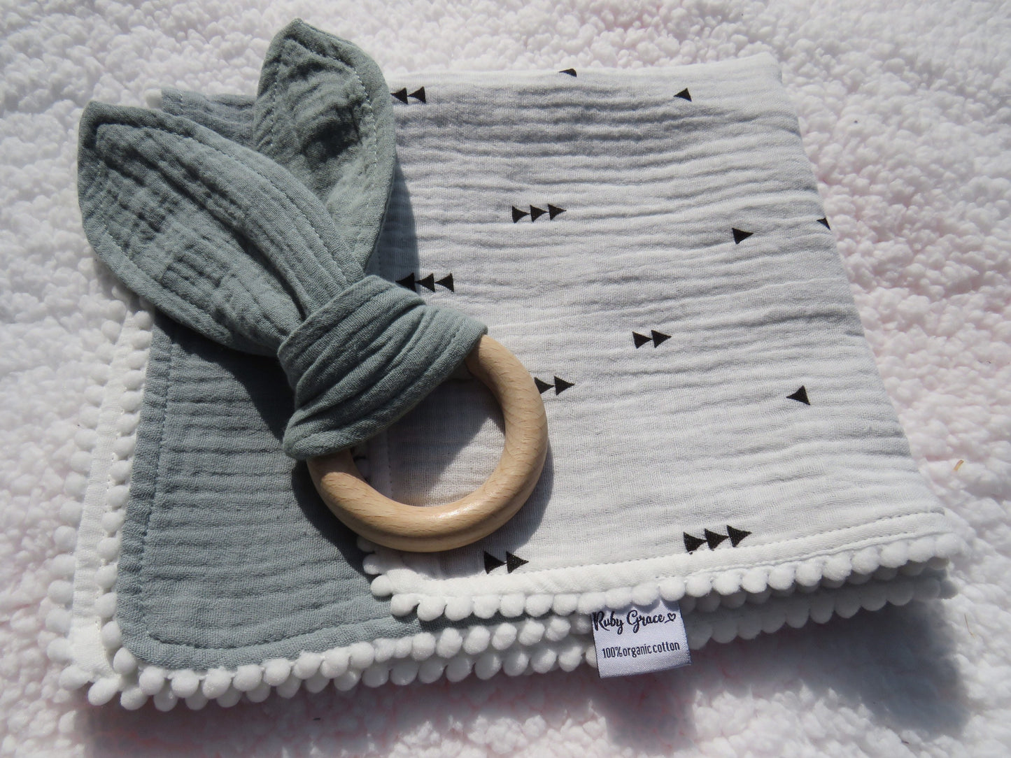 Personalised Comforter Blanket & Teether