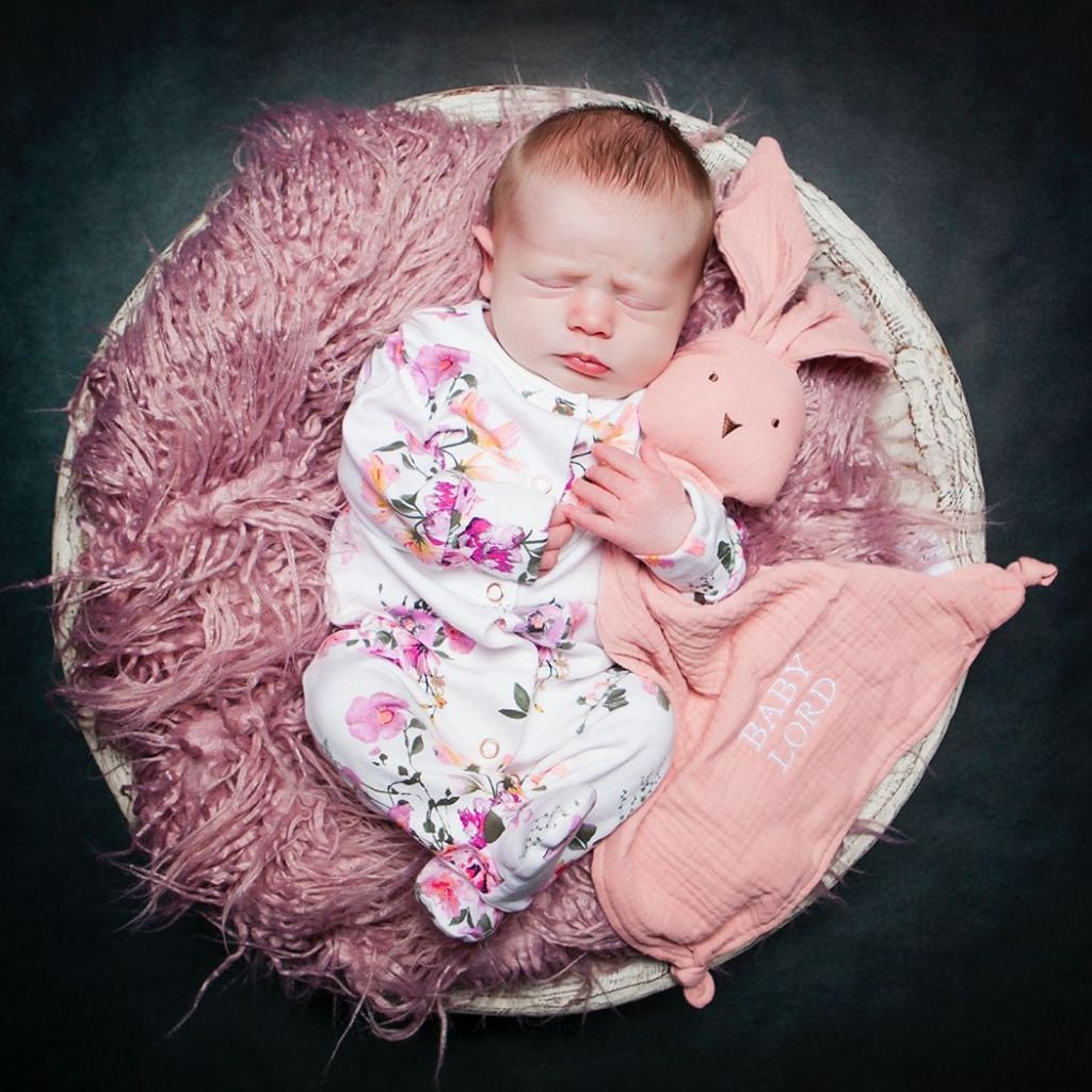 Personalised Comforter Blanket Bunny