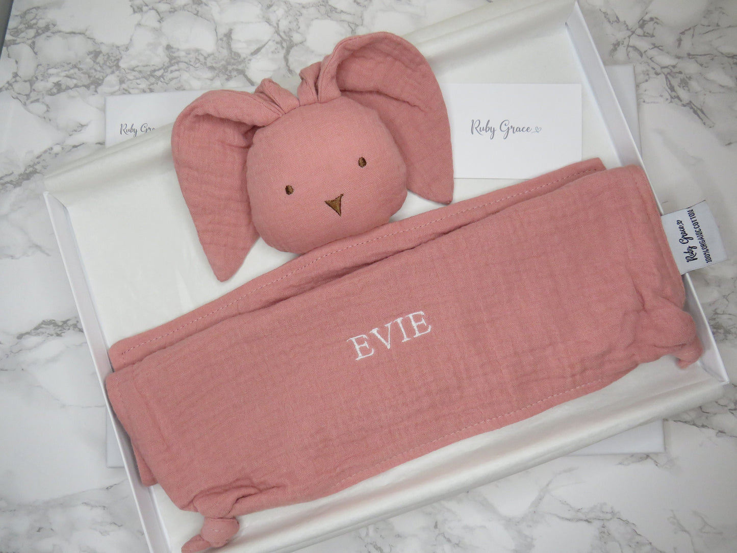 Personalised Comforter Blanket Bunny