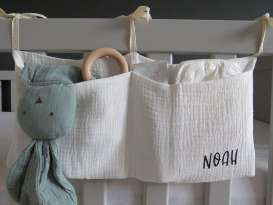 Personalised Nursery Cot Organiser